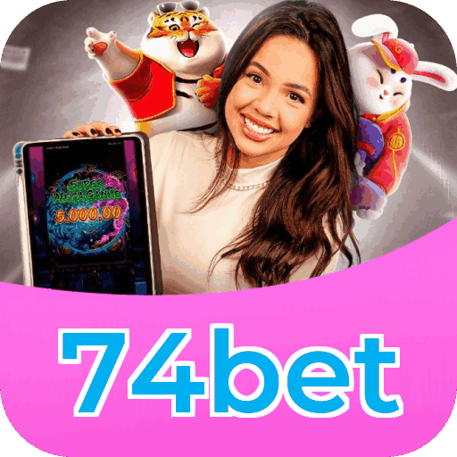 Catálogo slots 74bet mostrando top jogos Gates Olympus Sweet Bonanza Fortune Tiger Big Bass volatilidade RTP